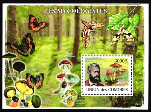 Komoren Block 465 postfrisch Pilze #HR868
