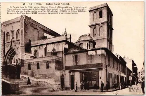 AK Avignon Eglise St. Antoine #PM535