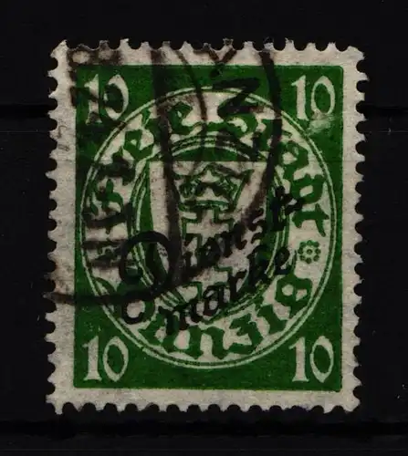 Danzig Dienstmarke 42 gestempelt #IC898