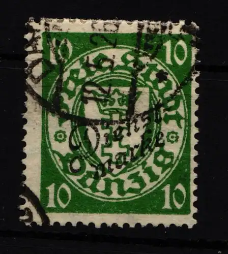 Danzig Dienstmarke 42 gestempelt #IC896