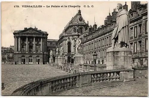 AK Versailles Le Palais et la Chapelle #PM678