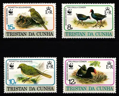Tristan da Cunha 513-516 postfrisch Vögel #IH353