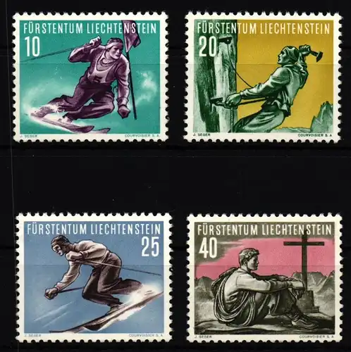 Liechtenstein 334-337 postfrisch #IG153