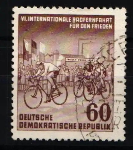 DDR 357 II Plattenfehler gestempelt Sonderstempel #IF611