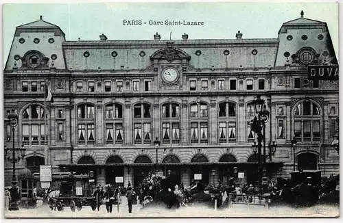 AK Paris Gare Daint-Lazare #PM708