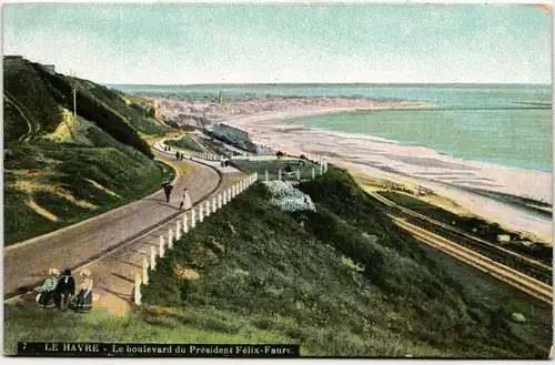 AK Le Havre Le boulevard du Président Félix-Faure #PM559