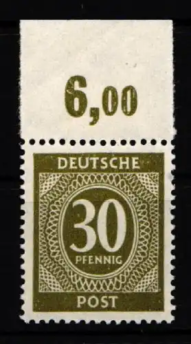 Alliierte Besetzung 928 a P OR ndgz postfrisch #ID798
