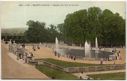 AK Saint-Cloud Bassin du Fer a Cheval #PM711