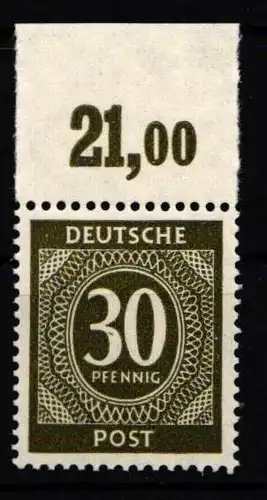 Alliierte Besetzung 928 a P OR ndgz postfrisch #ID801