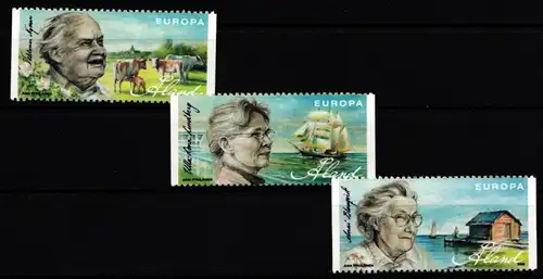 Aland 306-308 postfrisch Entdecker #IH319