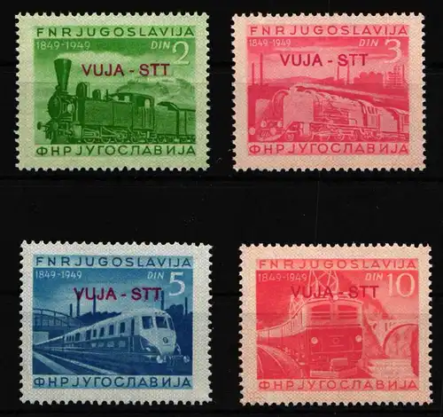 Triest Zone A 31-34 postfrisch #IE638