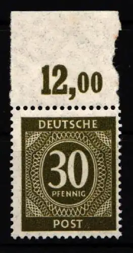 Alliierte Besetzung 928 a P OR ndgz postfrisch #ID799