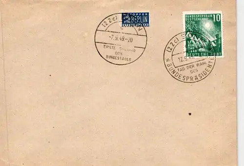 BRD 111 als Ersttagsbrief #IK059