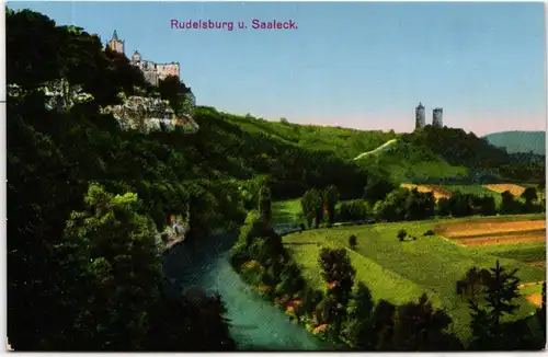 AK Bad Kösen Rudelsburg und Saaleck #PN089
