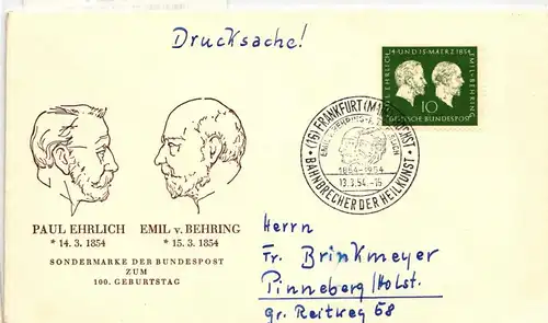 BRD 197 als Ersttagsbrief #IK127