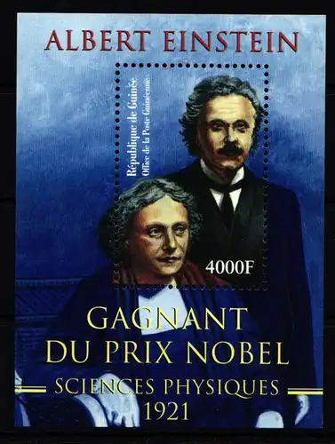 Guinea Block 730 postfrisch Nobelpreis #IH263