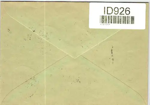 BRD 222-225 auf Brief Sonderstempel Adenauer wird Achtzig #ID926