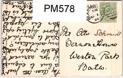 AK Somerton The old Mission House, 6 Parish Room 1908 #PM578