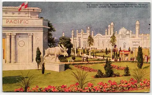 AK Großbritannien The Indian Pavilion, British Empire Exhibition Wembley #PN122