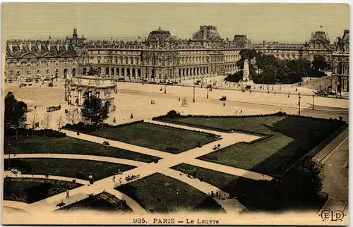 AK Paris Le Louvre #PM554