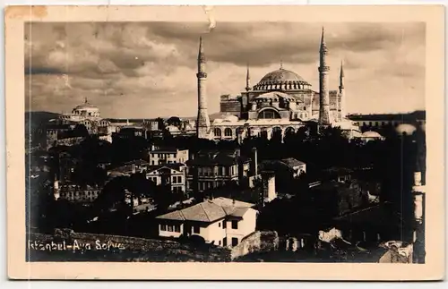 AK Istanbul Stadtansicht mit Mosquée Suleimanie de Suleiman 1939 #PN163
