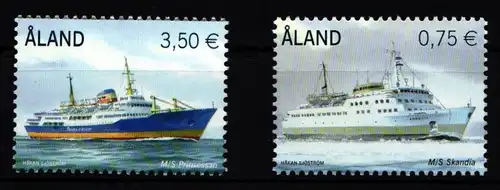 Aland 312 und 313 postfrisch Schiffe #IH320