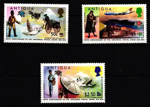 Antigua + Barbuda 355-357 postfrisch #IB115