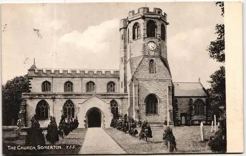 AK Somerton The Church 1908 #PM593