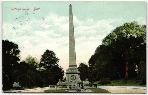 AK Bath Victoria Park 1908 #PM592