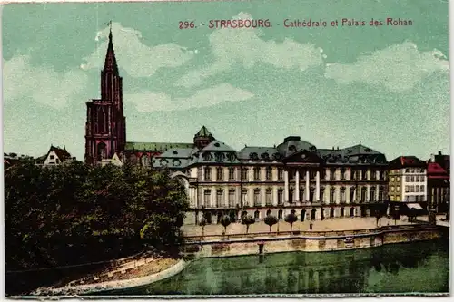 AK Straßburg Cathédrale et Palais des Rohan #PM566