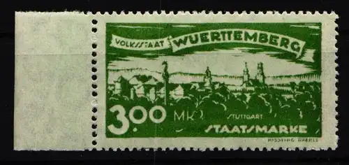 Württemberg Dienst 281 postfrisch #IK296