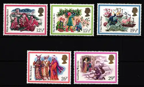 Großbritannien 933-937 postfrisch #HV362