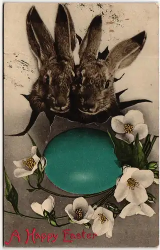 AK Großbritannien A Happy Easter 1910 #PM608