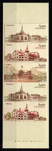 Aland 362-364 postfrisch Markenheft 20 / Architektur #IH285