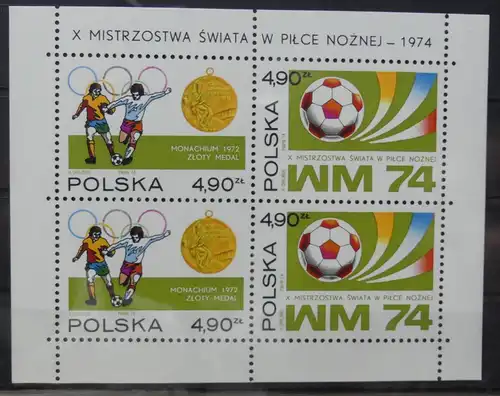 Polen 2315 - 2316 Block 59 postfrisch #IJ399