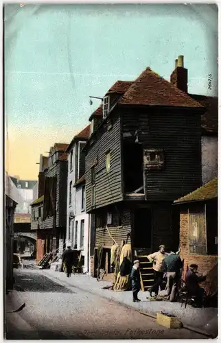 AK Folkestone The Fishmarket 1907 #PM588