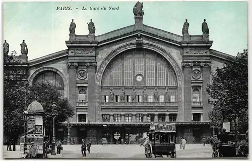 AK Paris La Gare du Nord #PM699