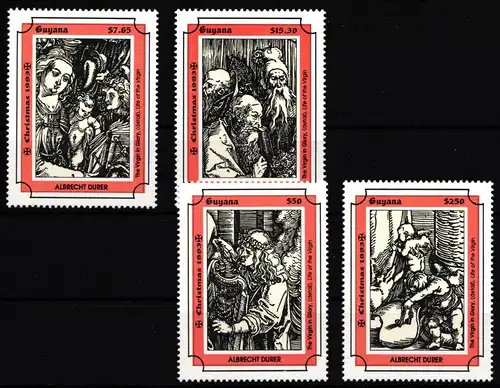 Guyana 4309-4312 postfrisch #IJ390