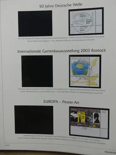 BRD Bund Sammlung ab 2003 gestempelt aus Post Abo im Deutshland klassik #LW842