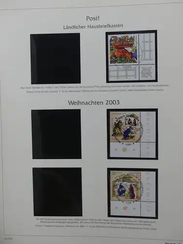 BRD Bund Sammlung ab 2003 gestempelt aus Post Abo im Deutshland klassik #LW842