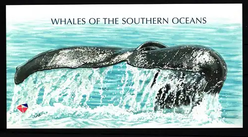 Südafrika 1177-1180 postfrisch Prestige-Markenheft / Wale #IH452