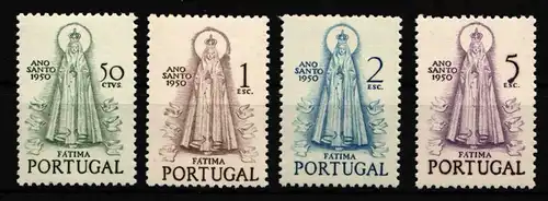 Portugal 748-751 postfrisch Hl. Jungfrau zu Fatima #IE753