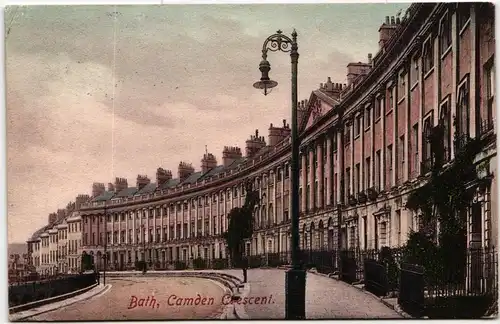 AK Bath Camden Crescent 1908 #PM612