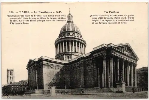 AK Paris Le Pantheon #PM637