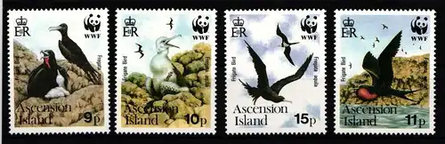 Ascension 521-524 postfrisch Vögel #IH439