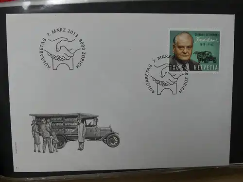 Schweiz Sammlung Erstagsbriefe FDC ab 2011 #LW877