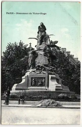 AK Paris Monument de Victor-Hugo #PM661