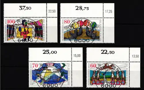 Berlin 838-841 KBWZ gestempelt #IL098