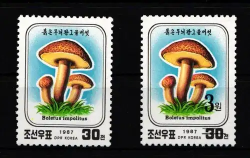 Korea Süd 2800 und 5047 postfrisch Pilze #IH494