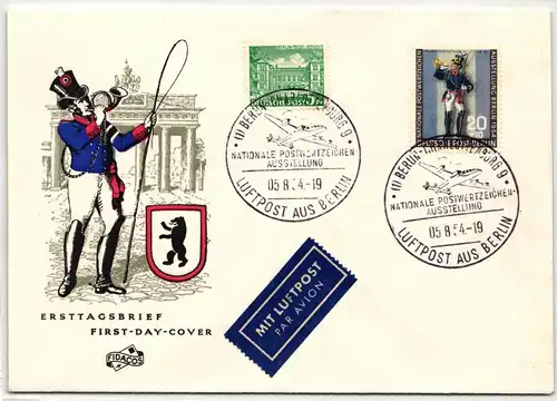 Berlin 120 auf Brief portogerecht, aber nicht gelaufen #IL152